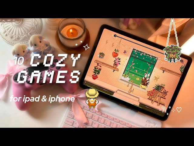 ⋆˙⟡ cozy games for ios 🎀🎮 | 10 cute & cozy games for ipad & iphone