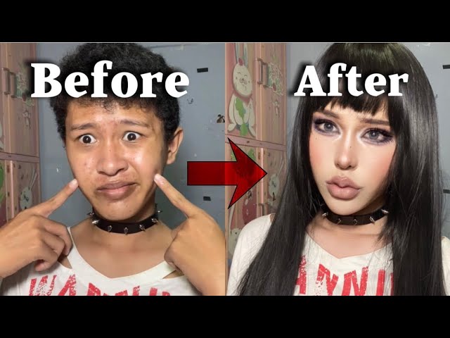 how to turn from male to female ✨IN DEPTH makeup tutorial