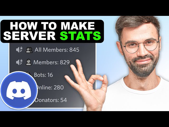 How to Make a Discord Server Stats Counter in 2026