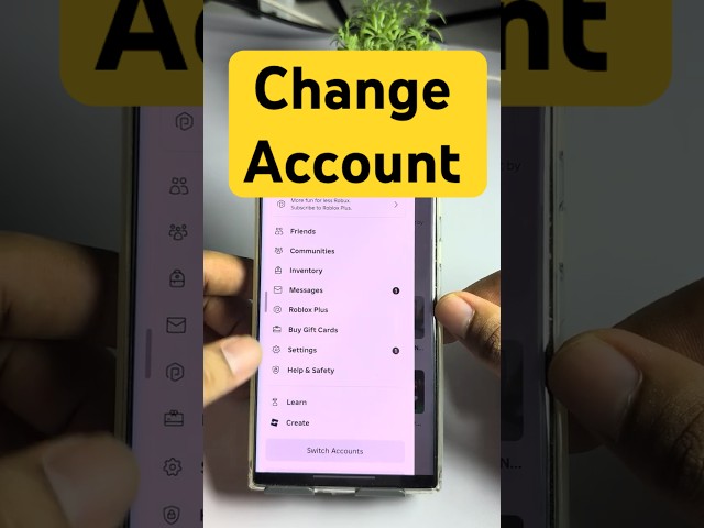 ROBLOX Change Account to Another Device #Roblox #RobloxTutorial #RobloxAccount #AnotherDevice #Roblo