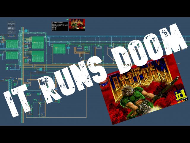 I built my own CPU - It runs DOOM!