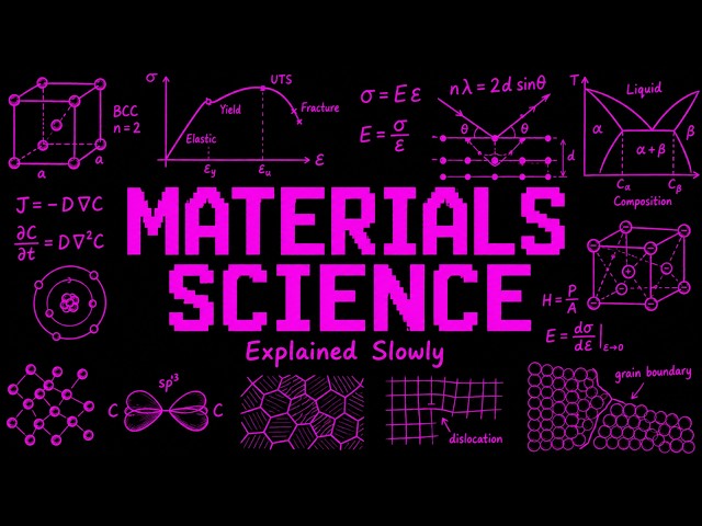Every Confusing Thing About Materials Science Explained Slowly (For Sleep)
