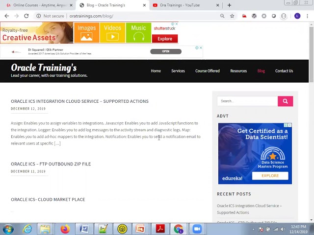 OraTrainings Sources of Learning Resources