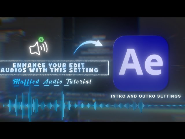 Improve Your Edit Audio With this!! | Muffle Audio Tutorial