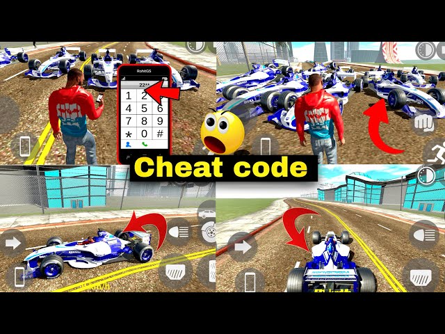 F1 car cheat code 🔥🔥🔥 || Indian bike driving 3d update || ibd3d game ||