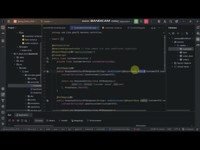 SPRING BOOT POS SYSTEM IJSE GDSE 73 CHARITH JEEWAKA