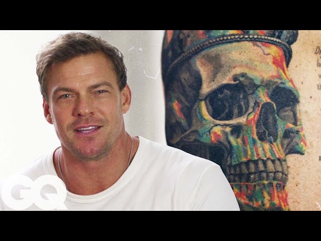 'Reacher' Star Alan Ritchson Shows Off His Tattoos