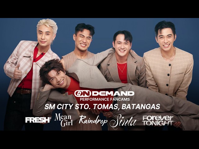 #BGYO | #BGYO_OnDemandEP Mall Tour at SM City Sto. Tomas, Batangas Performance Fancams