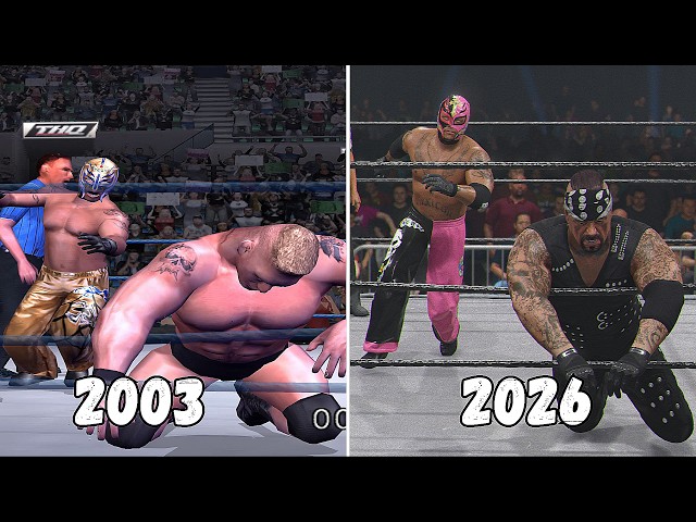 Rey Mysterio 619 Evolution in WWE  Games!! (2003 - 2026)