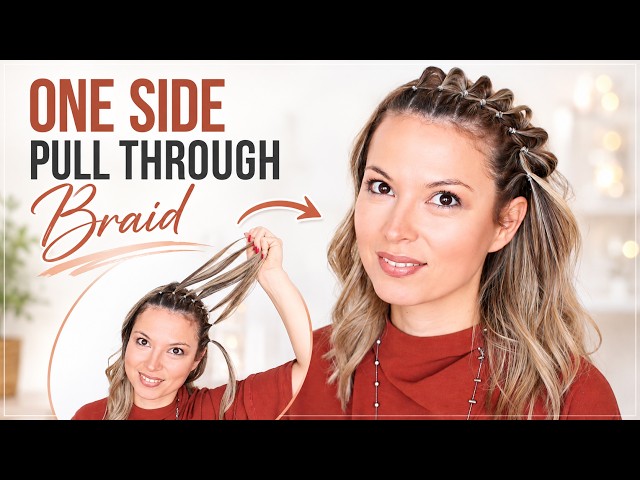 DIY One side Pull-Through Braid