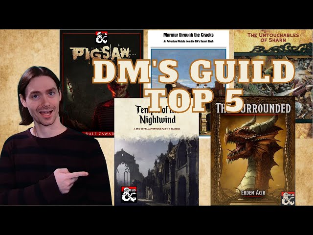 Top 5 DM's Guild Adventures For Your Table