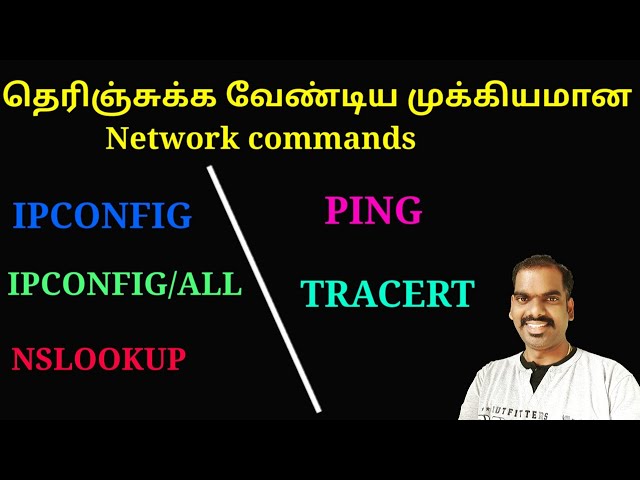 Basic networking commands in Tamil | Network Ravi