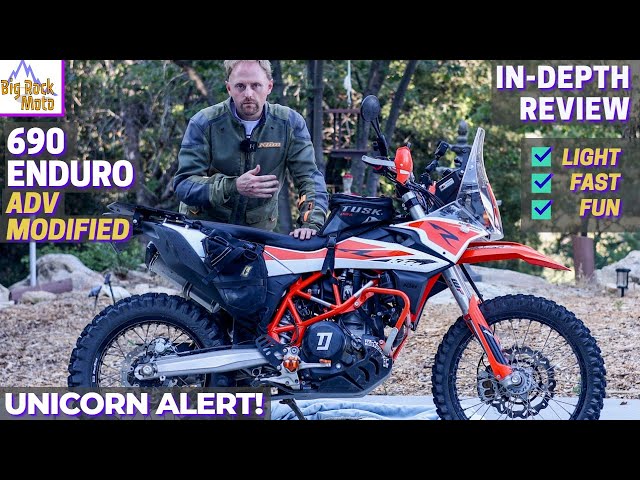 Is This Modified KTM 690 Enduro the Ultimate Lightweight ADV Bike?