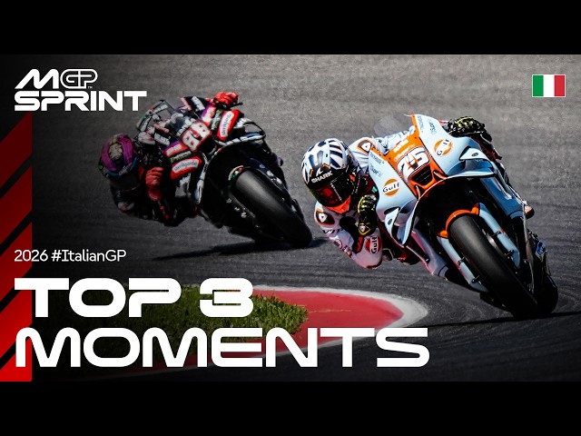 Top 3 Tissot Sprint Moments ⚔️ | 2026 Italian GP
