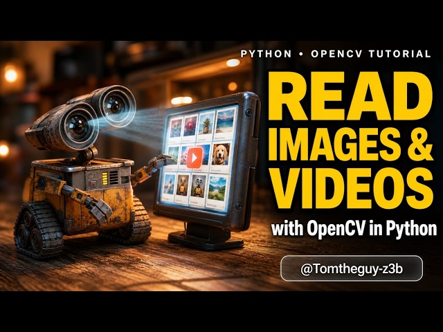 How to Read Images & Videos in OpenCV Python(Beginner Tutorial)