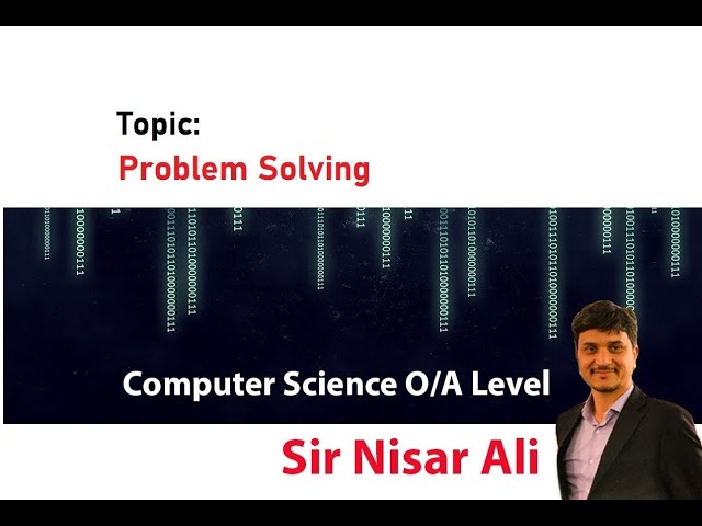 Problem Solving - Programming