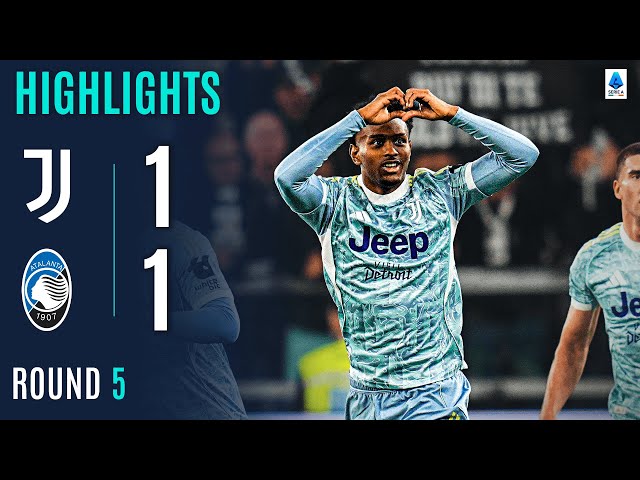 JUVENTUS-ATALANTA 1-1 | HIGHLIGHTS | Thrilling Clash Ends in Draw | Serie A 2025/26