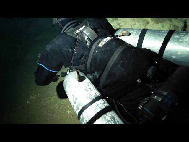 xDeep Stealth Sidemount in Mexican Cave Action