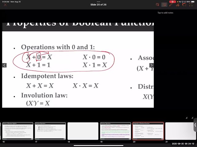 Lecture 2: Binary Arithmetic & Boolean Operations