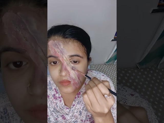 🔥 Beginner SFX Makeup Course | Day 7: Burning Eyes SFX Makeup Tutorial | FINAL EPISODE