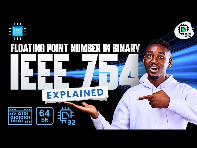 Floating Point Number in Binary IEEE 754 Explained!
