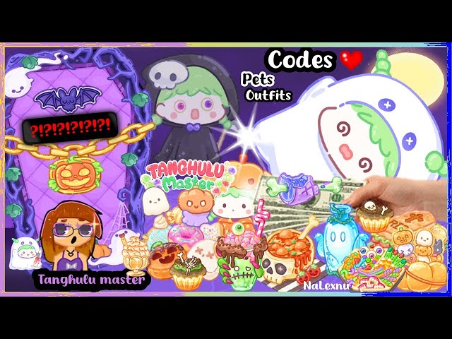✨ Tanghulu Master 🍭 I spent $30 on the 🎃Halloween 🕷 Event + 6 codes👻 🍬 All games