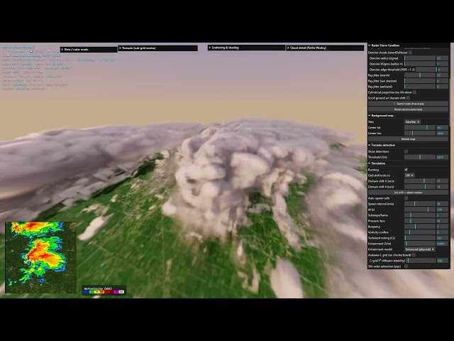 Realtime Fluid Sim Storm Sandbox
