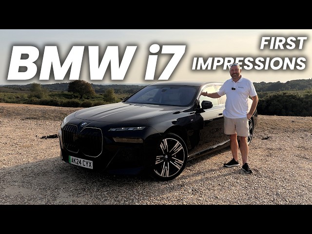 The ULTIMATE electric luxury vehicle?! BMW i7 first impressions and long distance range test