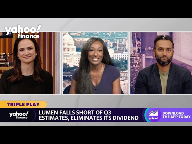 Lumen stock falls after missing on Q3 earnings estimates