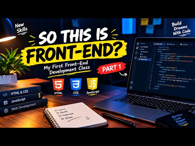 What I Learned in My First Front-End Development Class