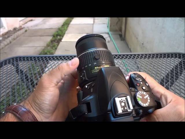 How To Use A Nikon D3300 Camera-BASIC Tutorial