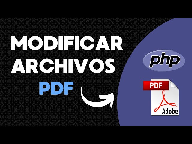 ✅How to Modify PDF Files with PHP and FPDI | Complete Guide 2025