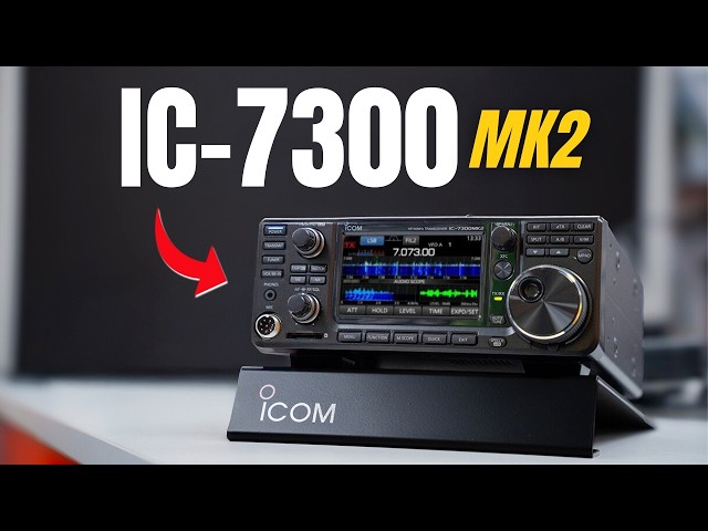 NEW Icom IC-7300MK2 Hands-On Demo | First Look