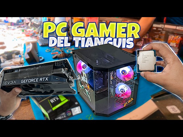 ¡Armamos una PC GAMER BARATA con piezas del tianguis! | Titan Army C34A1R