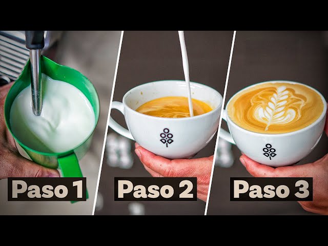 COMO TEXTURIZAR LA LECHE PERFECTA PARA CAFÉ LATTE ART