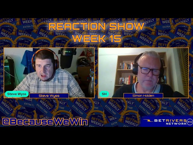LIVE Reaction Show with Steve Wyss & Simon Holden