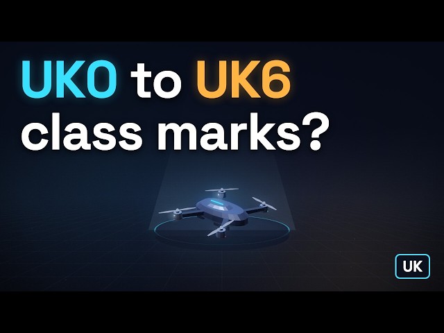 What Are UK Drone Class Marks? (UK0 To UK6 Explained)