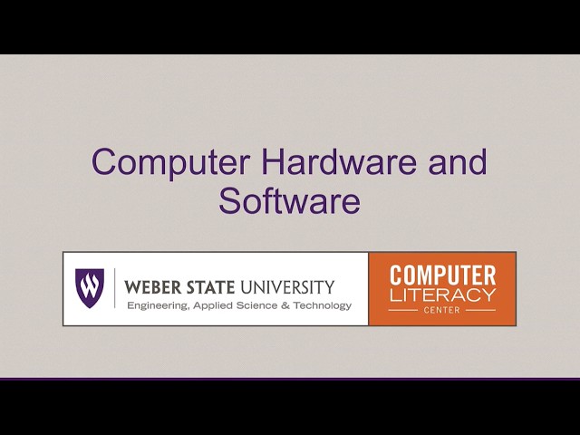 Computer Hardware and Software 2026
