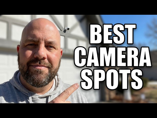 Installing Security Cameras? Here's Exactly Where to Put Them