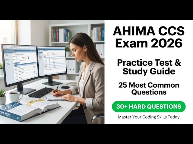 How to Pass the AHIMA CCS Exam 2026 Practice Test & Study Guide 25 Common Questions