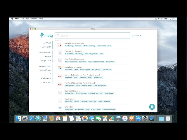 Meta Search Demo