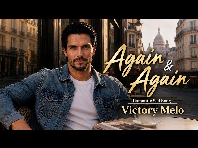 Again & Again @VictoryMelo_Channel (Official Lyric Music Video) Romantic Sad Song