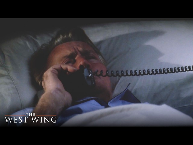 Toby’s Wakeup Call Comes with Shocking News | The West Wing