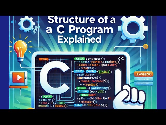 "Structure of a C Program Explained | Beginner's Guide to C Programming"