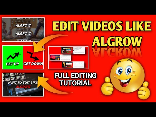 How to edit videos like @algrow|algrow video editing tutorial|@algrow