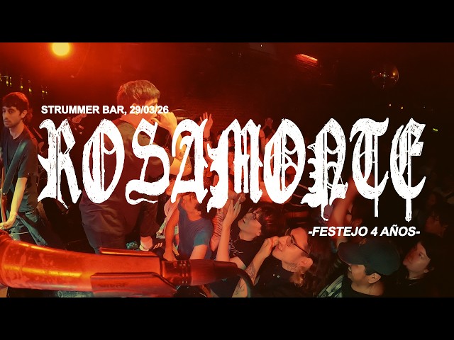 {ravla.cam} T3: ROSAMONTE, Strummer Bar. 29/03/26