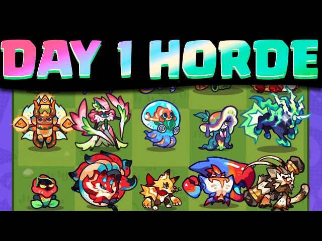 Clash of Critters - These are the 15 TATARI’S i’m Using on DAY 1 of the NEW Horde Invasion!!!