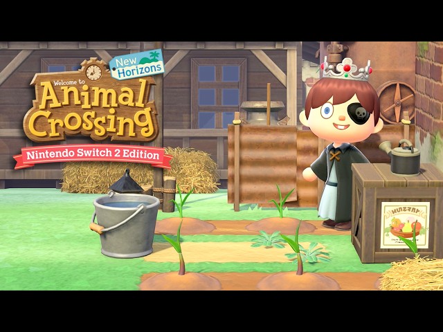 FARMING in Animal Crossing New Horizons Nintendo Switch 2 Edition