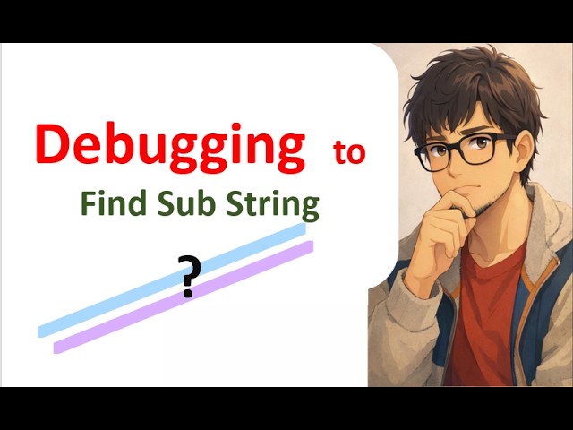 find sub string of given string using python | Stop Indexing Wrong: Better Ways to Find Substrings