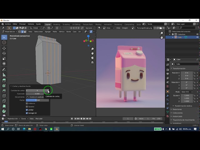 Cómo hacer un personaje básico en Blender 3D